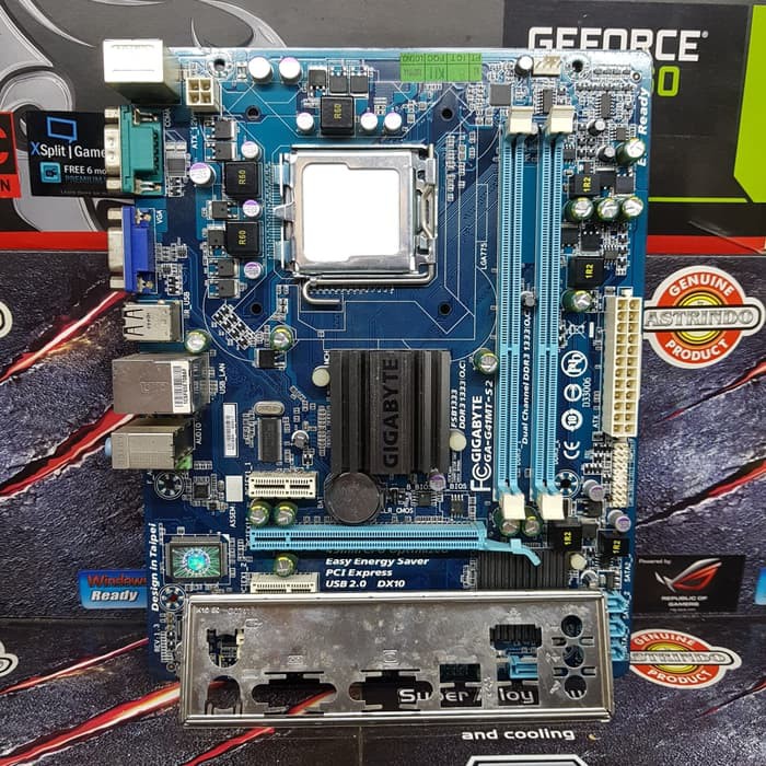 Jual Motherboard Gigabyte G41 Socket LGA 775 Slot Ram DDr3 Indonesia