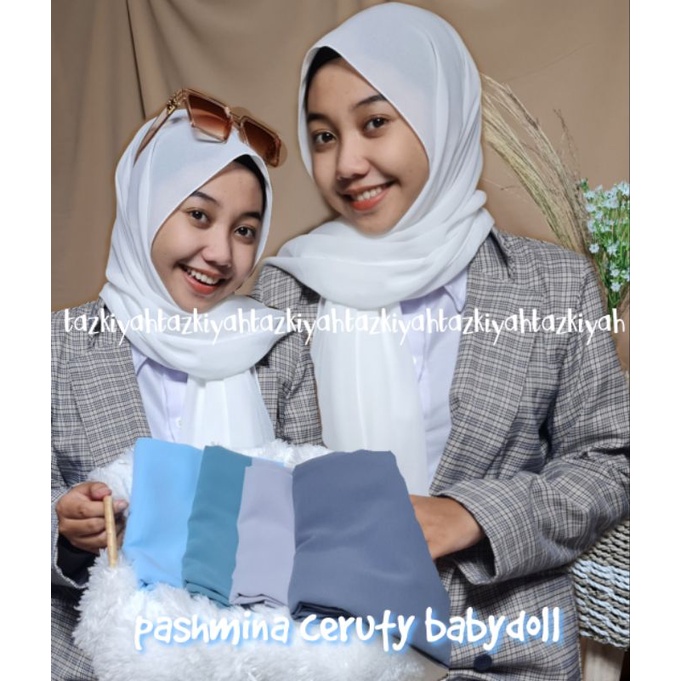 75x 200 cm Pashmina Ceruty babydoll