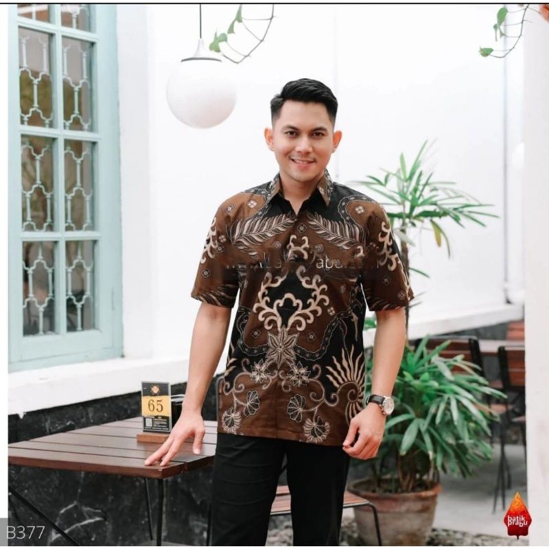 Kemeja Batik BatuRaden Lengan pendek