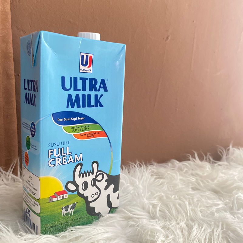 

Susu uht full cream ultra milk 1liter