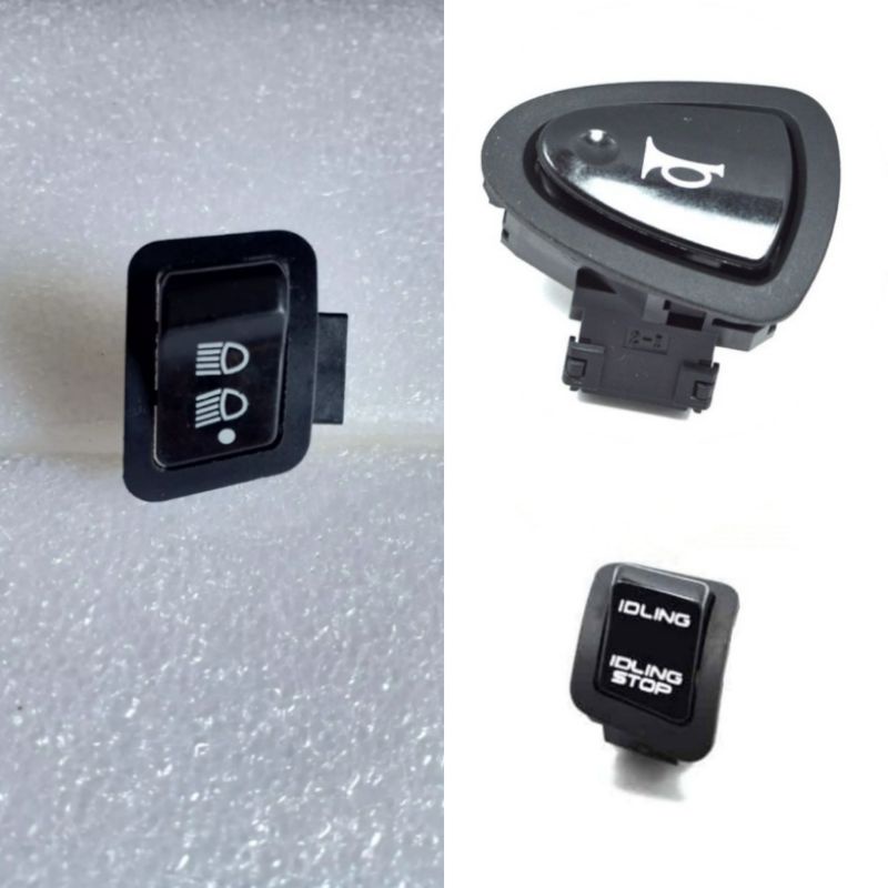Set Switch Dim Lampu On Off Saklar Klakson Tombol ISS Idling Stop Vario 150 old