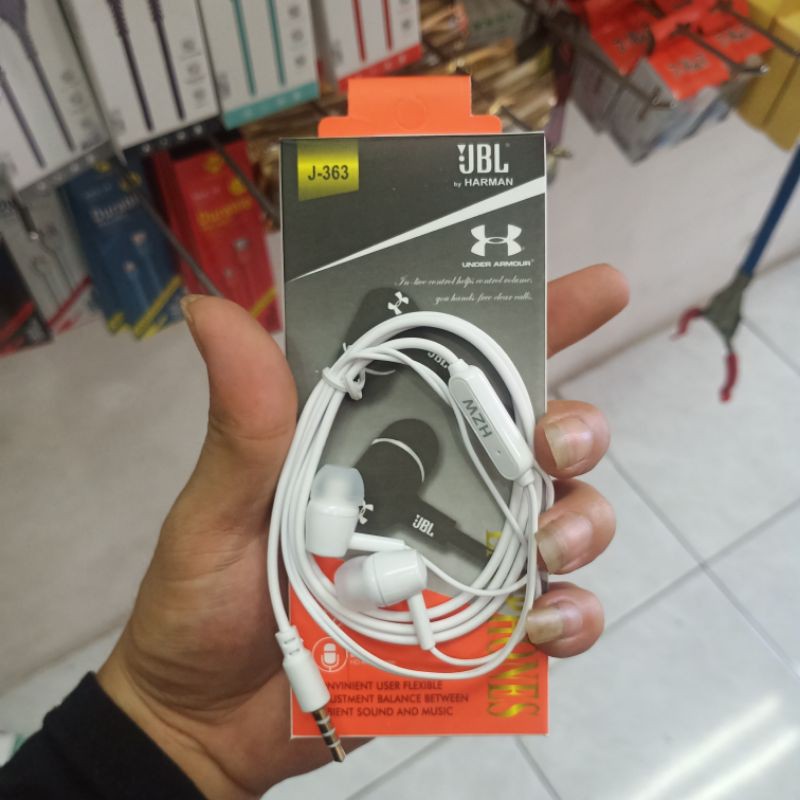 Hf Headset J363 Jack 3.5mm Super Bass