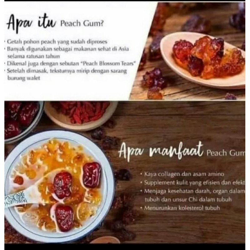 

Peach Gum Dessert Tinggal Masak Fresh Homemade Makanan Sehat Kesehatan Tubuh