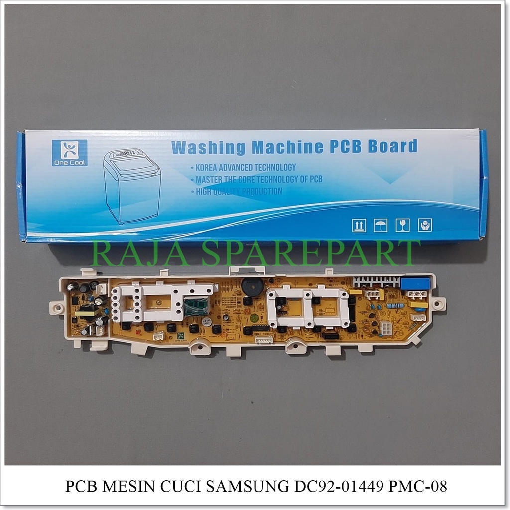 PCB/Panel/Modul Mesin Cuci Samsung Diamond Drum 13 Tombol DC92-01449 (Merk ONECOOL) PMC-08