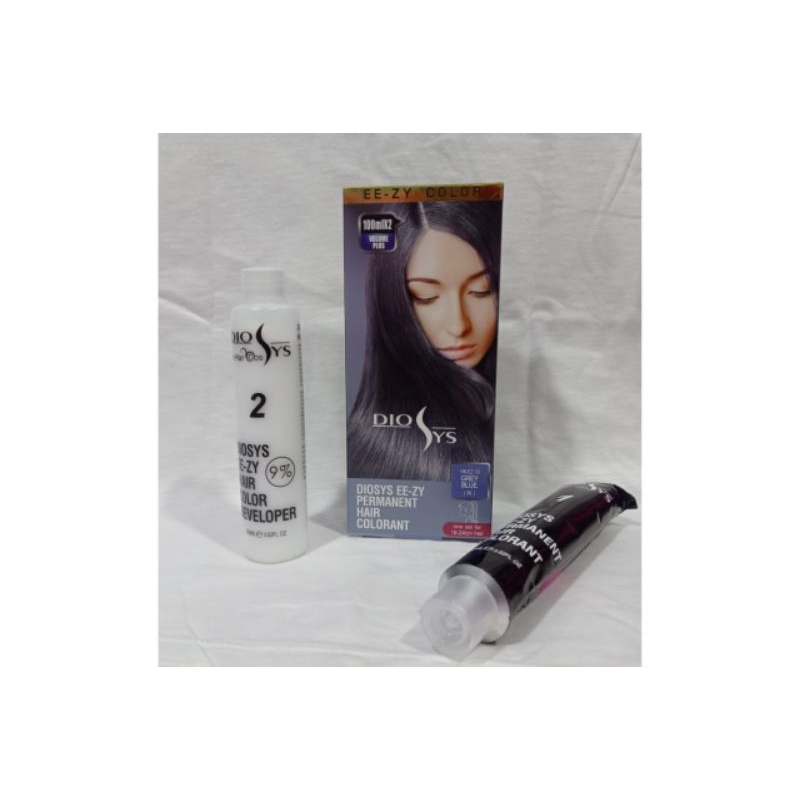 Cat rambut hair color Diosys 100ml col. Grey Blue