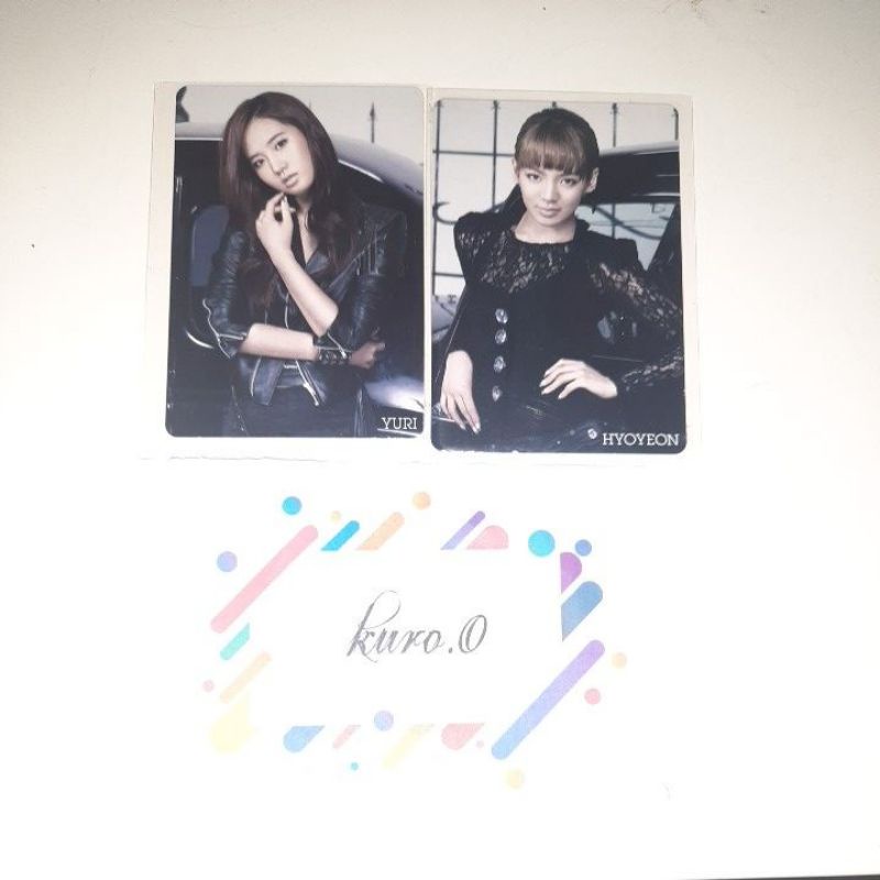 [BOOKED] SNSD - Mr. Taxi Japan Photocard Set