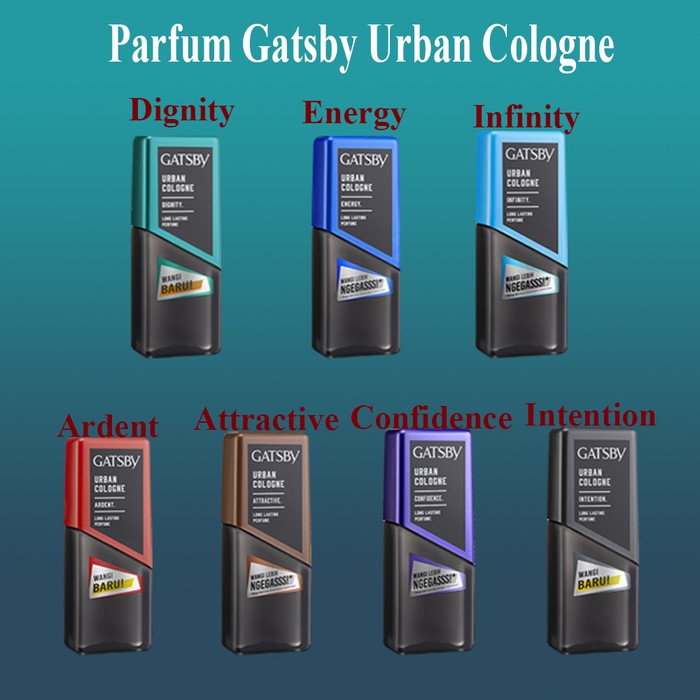 PARFUM GATSBY URBAN COLOGNE ENERGY 125 ML