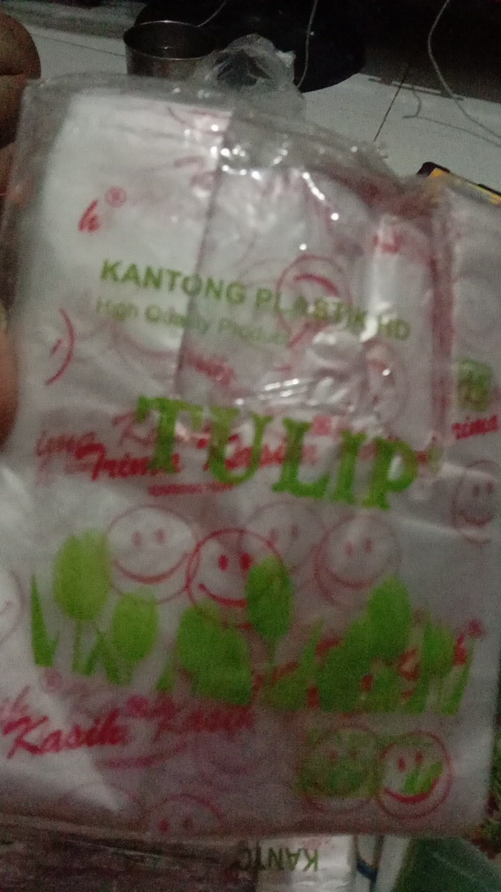 Kantong Plastik Kresek Bening Terimakasih Ukuran 15 Isi 200gram / Hd Terimakasih Bening