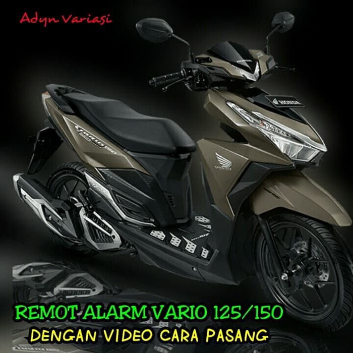 Remot Alarm khusus VARIO 125/150 eSP dengan VIDEO TUTORIAL CARA PASANG
