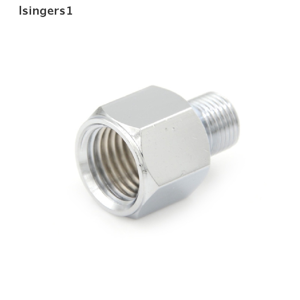 (lsingers1) Adapter Konektor Selang Airbrush 1 / 4 &quot;BSP Female Ke 1 / 8&quot; Male Bahan Metal