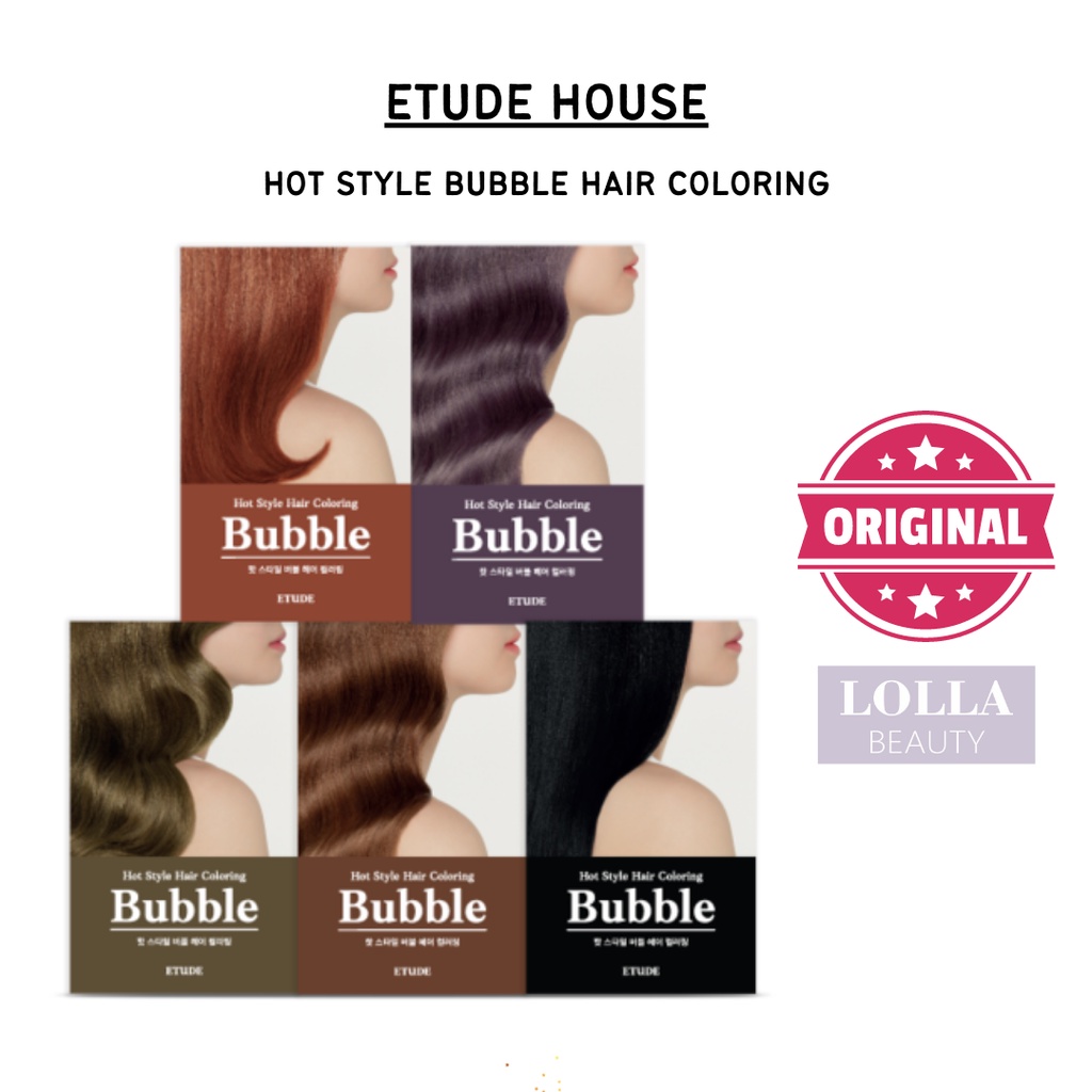 ETUDE HOUSE - Hot Style Hair Coloring Bubble ( NEW UPGRADE )