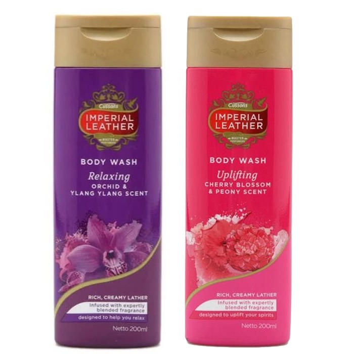 Jual Imperial Leather Body Wash Merah Ungu Sabun Mandi Cair Botol