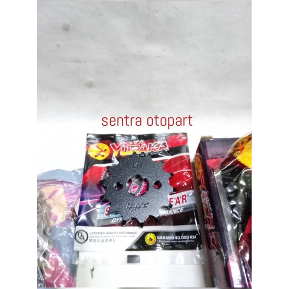 Girset gear set gir set Supra fit new revo yuzaka model sss