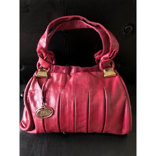 Balenciaga Paris Shoulder Fuschia Kumkang Series Preloved Bag