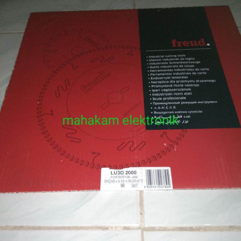 gergaji circular Saw circle freud 14 inch mata 72 LU3D 2000 350x3.5x30z=72