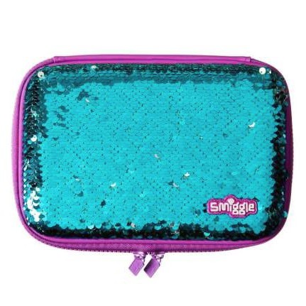 

SMIGGLE REVERSE SEQUIN HARDTOP PENCIL CASE tempat pensil anak smiggle