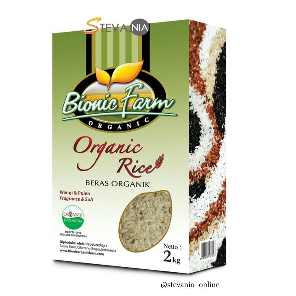 

Bionic Farm Organic Rice 2kg (White / Red / Brown / Black)