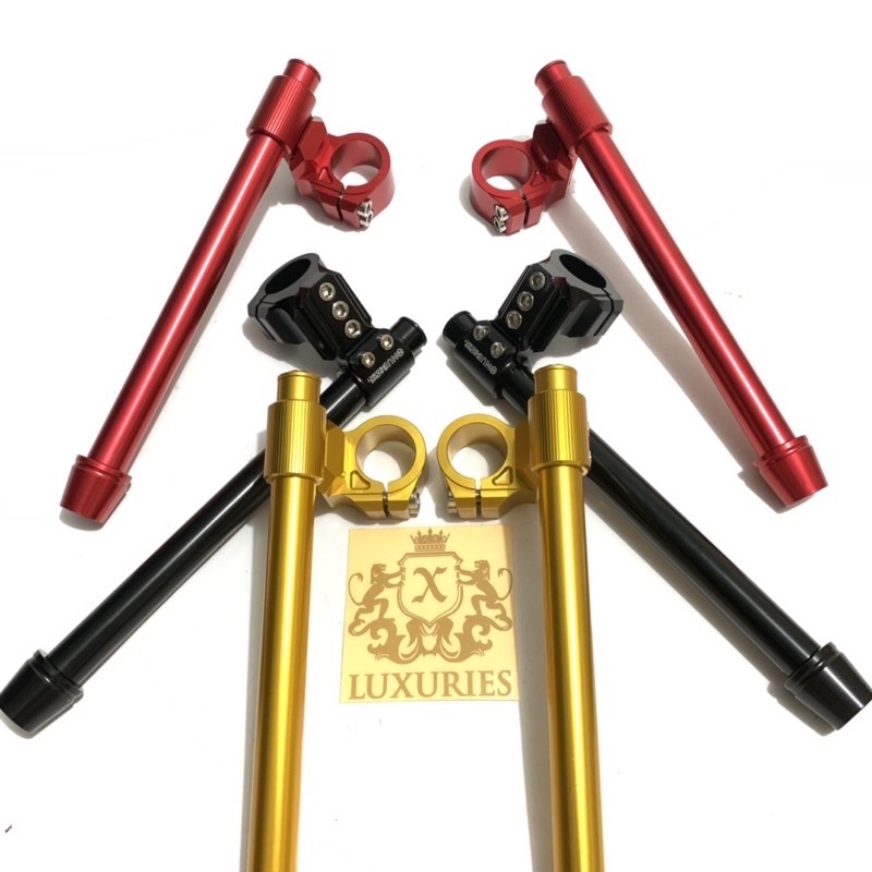 STANG JEPIT NUI SATRIA FU OLD SATRIA FU INJEKSI HONDA SONIC 150R STANG NUI ADJUSTABLE FU F150