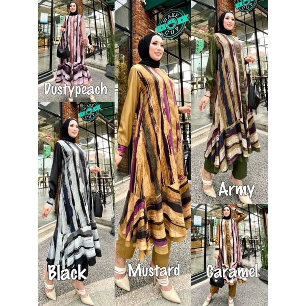 DILARA 32 by ori GLAMZ GLZ tunik + celana