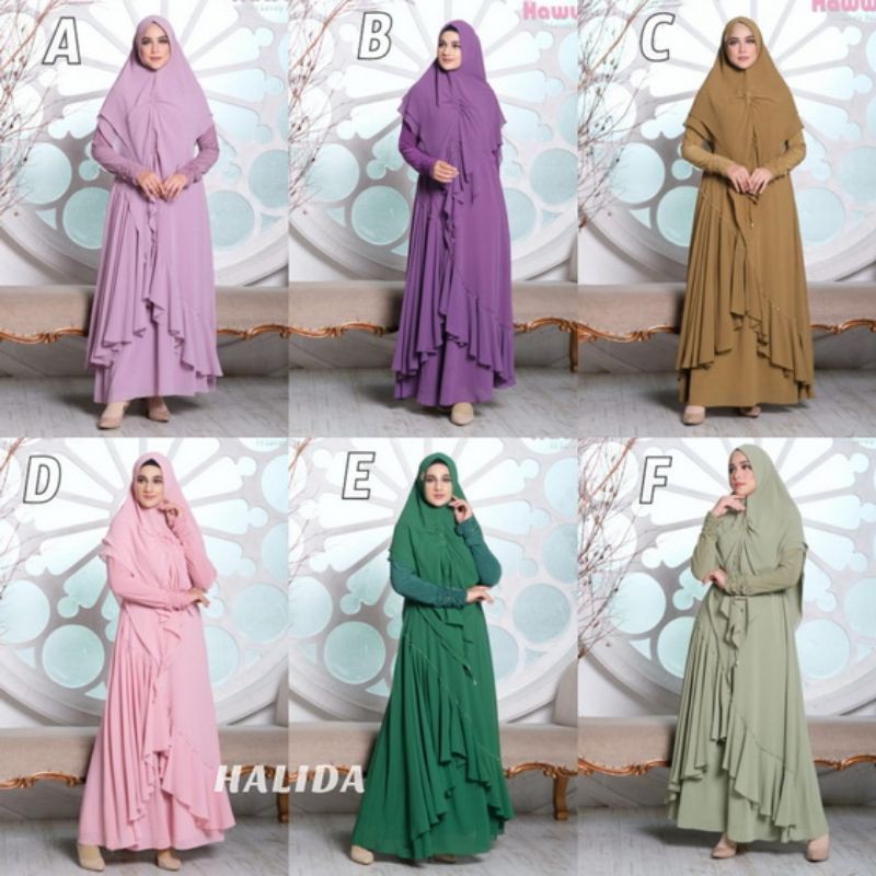 Gamis HALIDA by Hawwa Aiwa