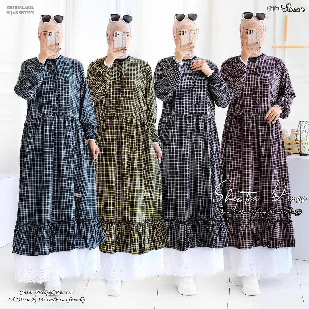 Hijab Sister's Sheptia Midi Dress