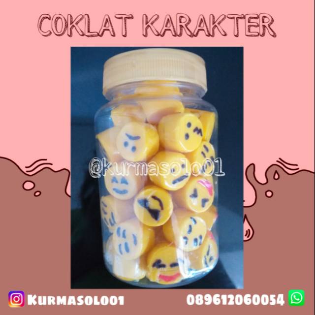 

Coklat Karakter Emoticon