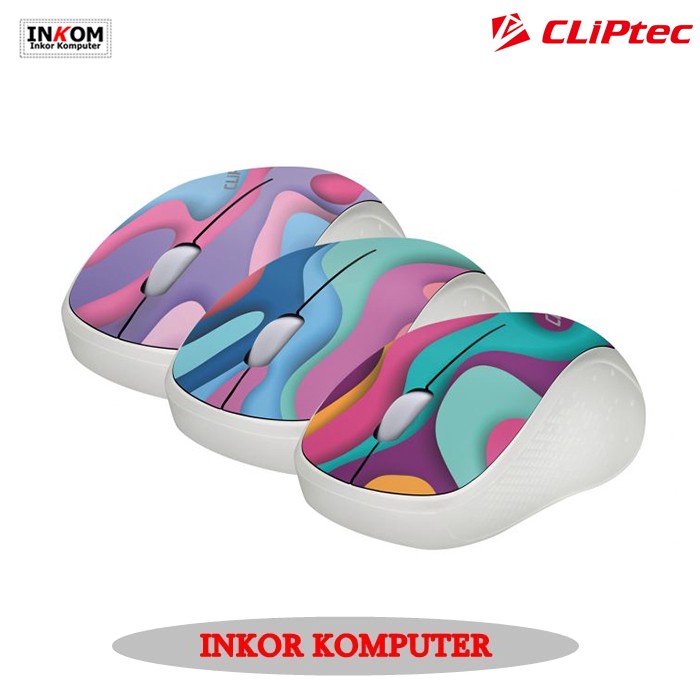 Mouse Wireless Silent Cliptec Xilent Trax RZS 866