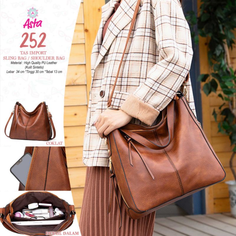 TAS IMPORT SELEMPANG 252 BY ASTA BAG