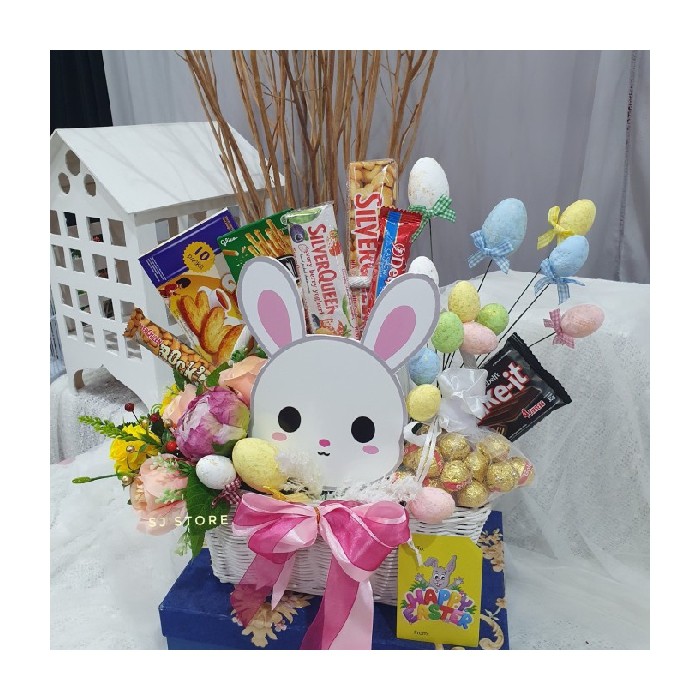 

coklat paskah Easter Limited Unik parcel bunny hampers chocolate