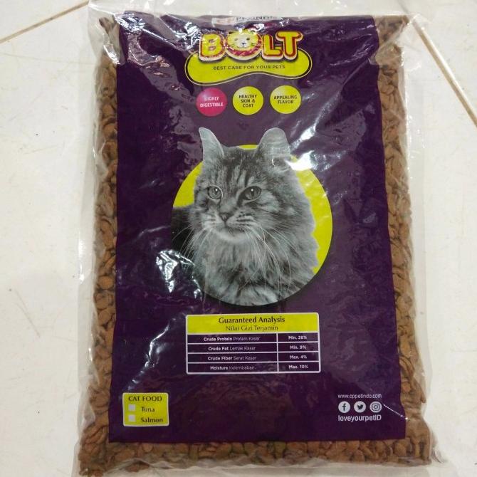 =+=+=+] bold makanan kucing 1kg ikan