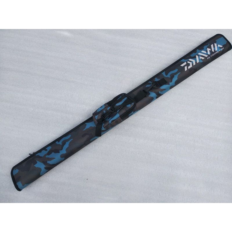 Tas Pancing Daiwa Hardcase Model Pedang || Variasi motif-Loreng biru pdg(D)