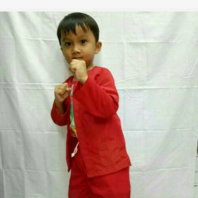Baju silat baju paud Pakaian anak laki laki baju pangsi anak paud, tk sd