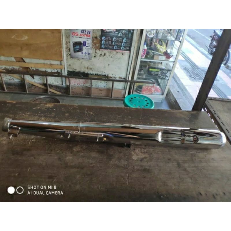 Knalpot Yamaha RX100 RX125 1 Cylinder NTD High Quality