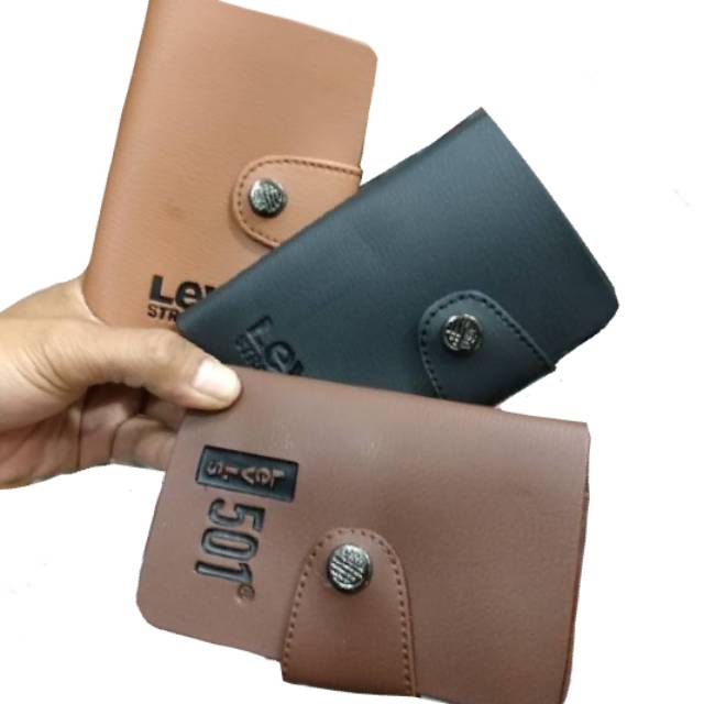 Dompet lipat lvs  3/4 termurah - dompet lipat pria ukuran tanggung