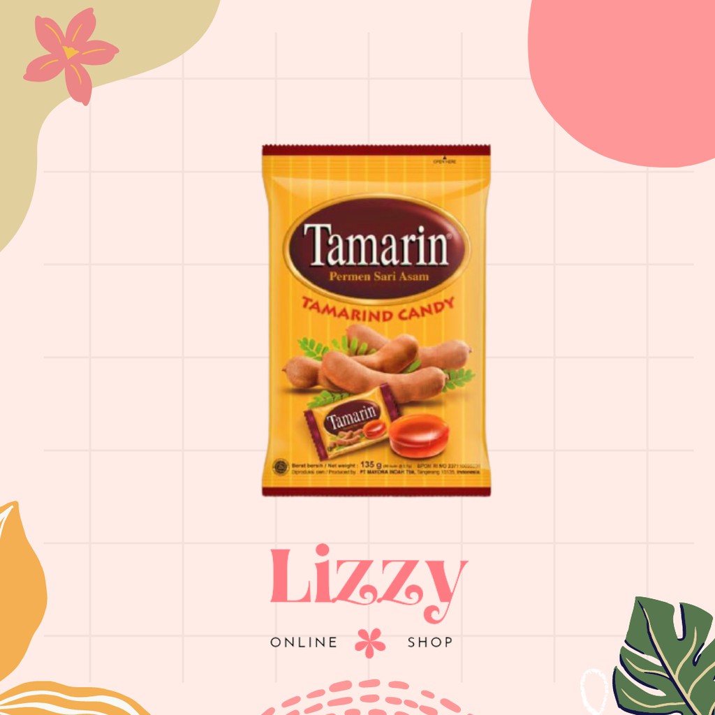 

Permen Tamarin Sari Asam Kemasan 135gr isi 50pcs