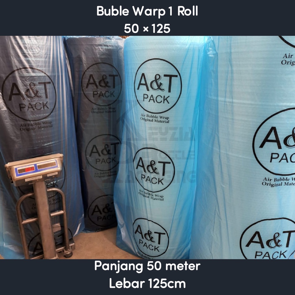 

bubble wrap 1 roll 125x50m grosir (khusus gojek & grab)