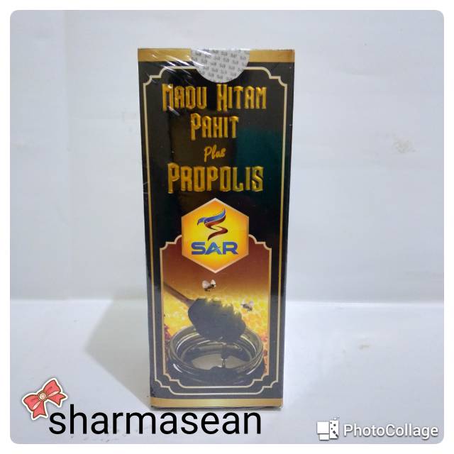 

Madu hitam pahit propolis SAR 175gr