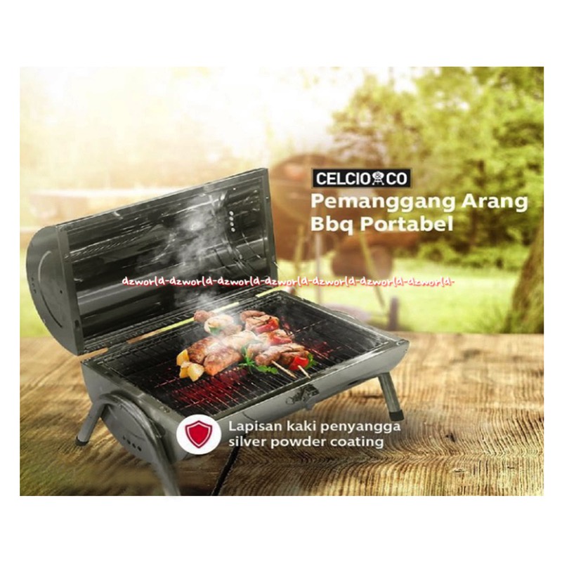 Celcio &amp; Co Portable Grill Alat Pemanggang Portabel Untuk Piknik Travelling Celcio Co Bisa di Bawa Bawa