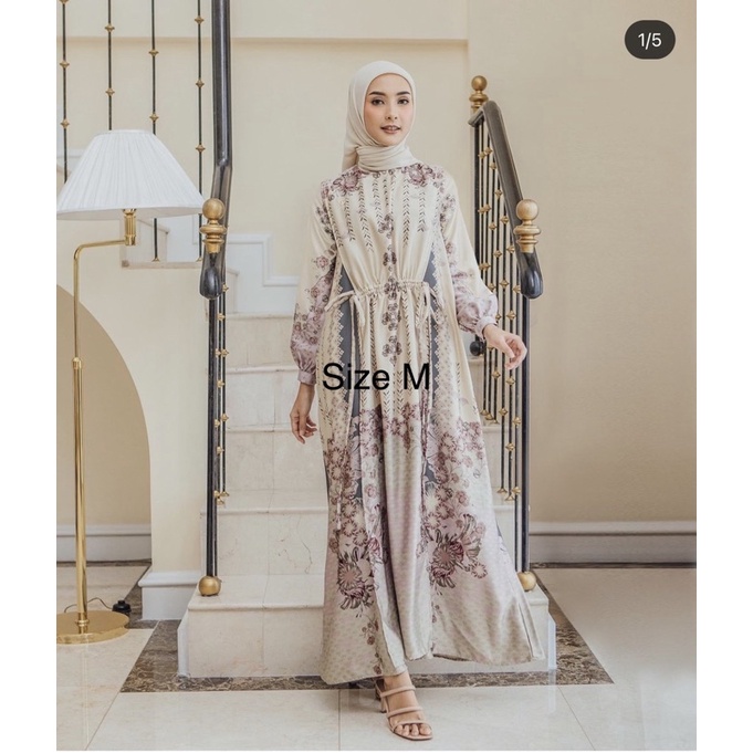 Sheilla Dress Cream by Geulis