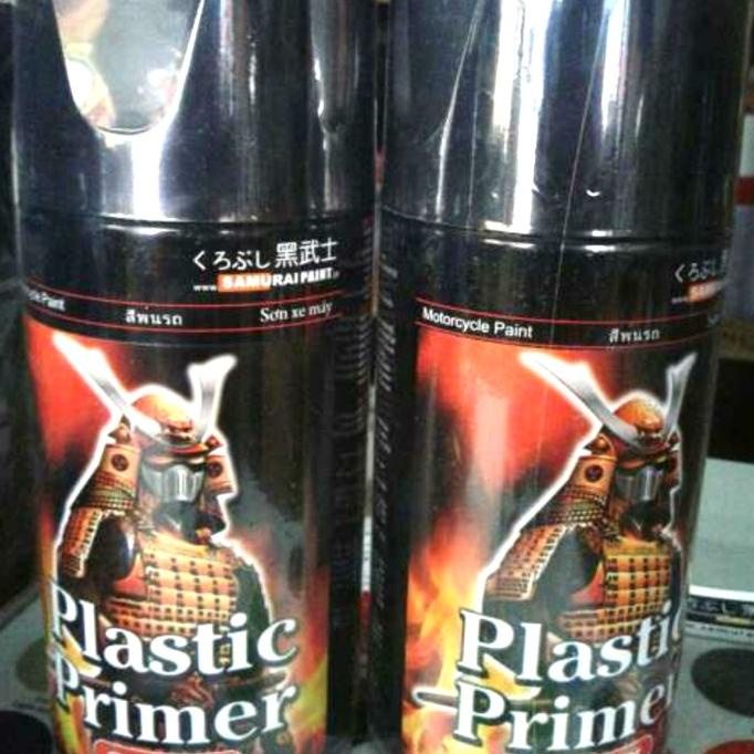 Samurai paint kpp plastic primer - plastik primer / cat dasar plastik Termurah