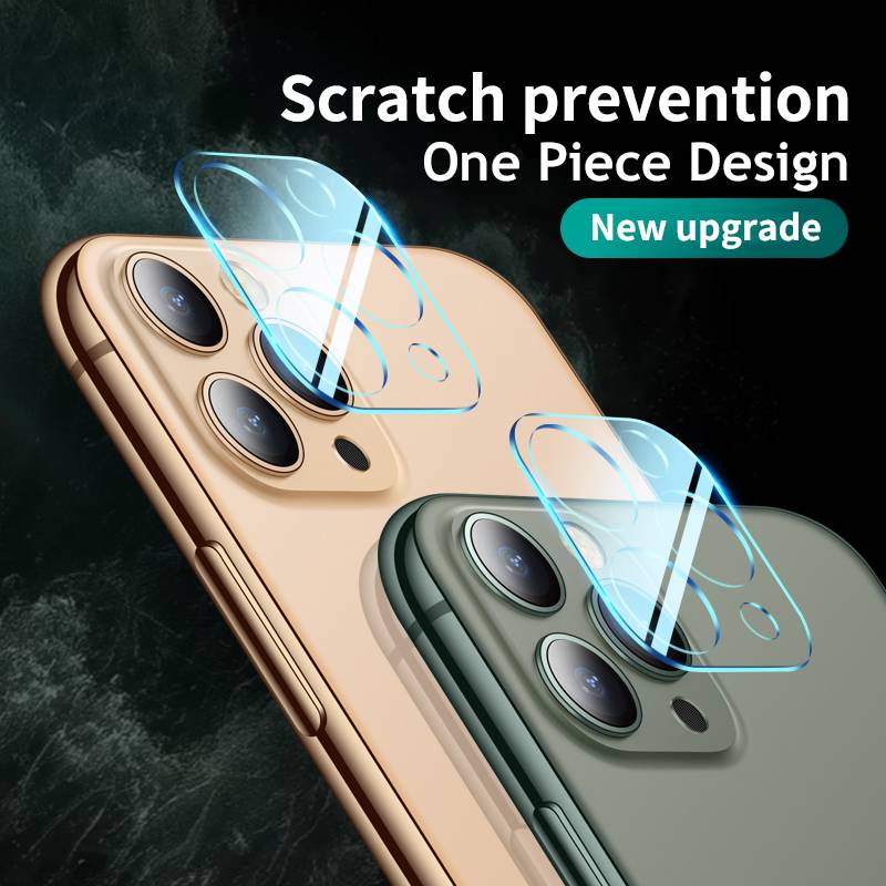 Tempered Glass 9h Pelindung Lensa Kamera Belakang Iphone 6 7 8 X Xr Xs Max 12 Pro Max Mini 3d