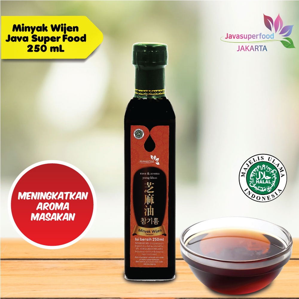 MINYAK WIJEN JAVA SUPER FOOD 250 ML / SESAME OIL JAPAN