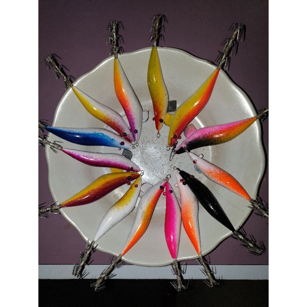 Umpan cumi sotong | Egi | Squid Jig | Pancing cumi | Cafela