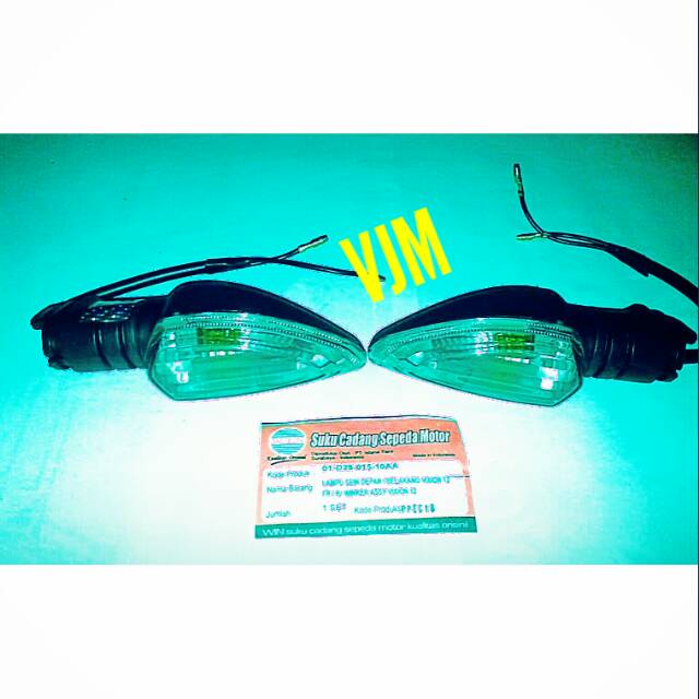 LAMPU SEN SEIN RITING DEPAN ATAU BELAKANG KUALITAS STANDART ORIGINAL VIXION VIXION NEW 2012 WIN 1SET