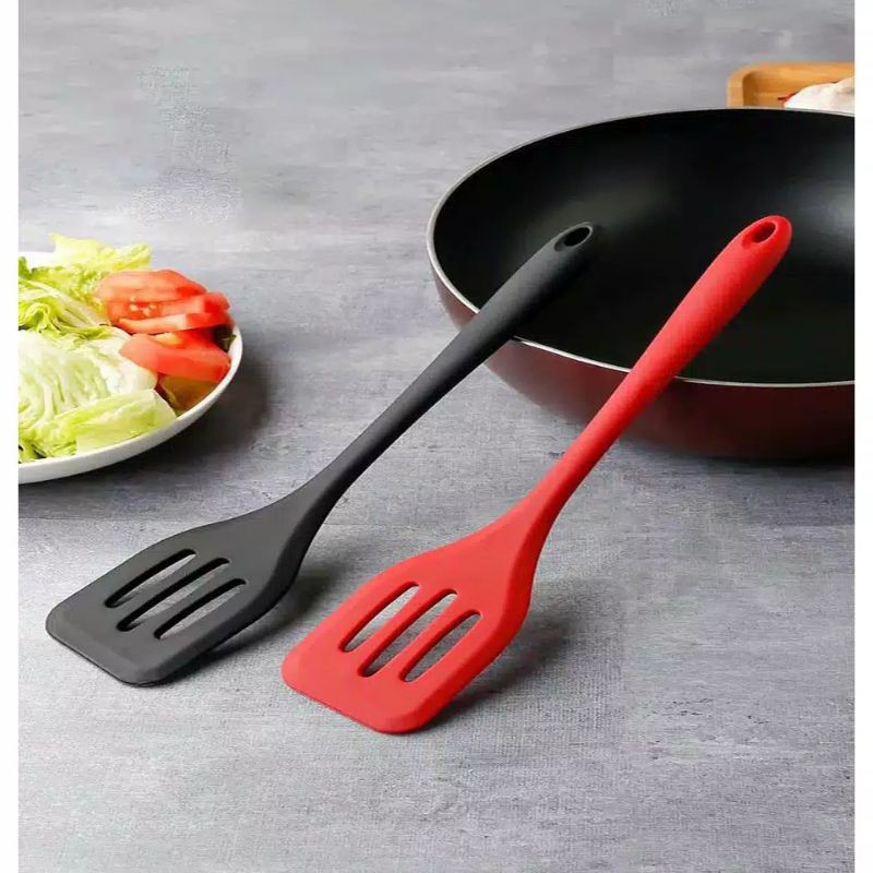 SUTIL SILIKON SPATULA SILIKON IMPORT U BESAR 7,5 X30 CM