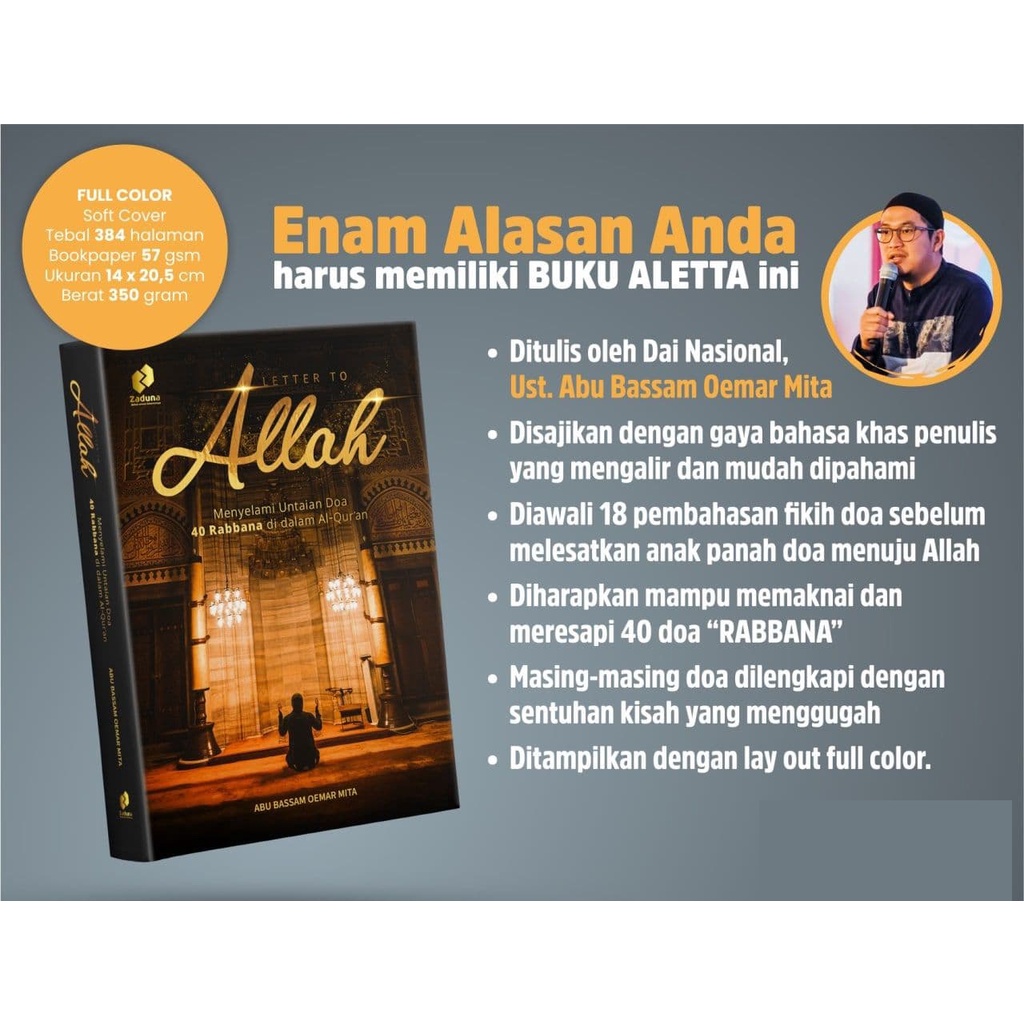 Buku Oemar Mita : A Letter to Allah