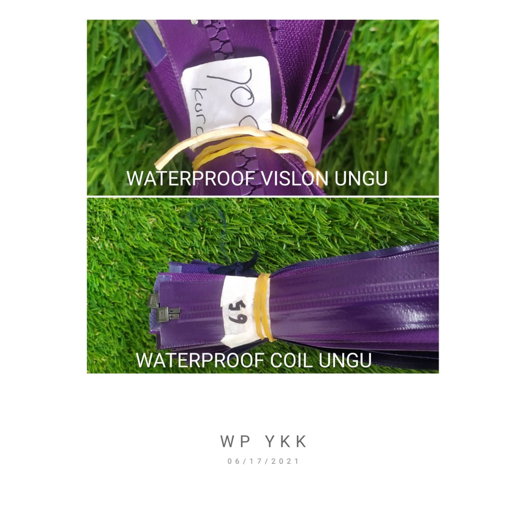 Resleting YKK Waterproof no 5  paling murah