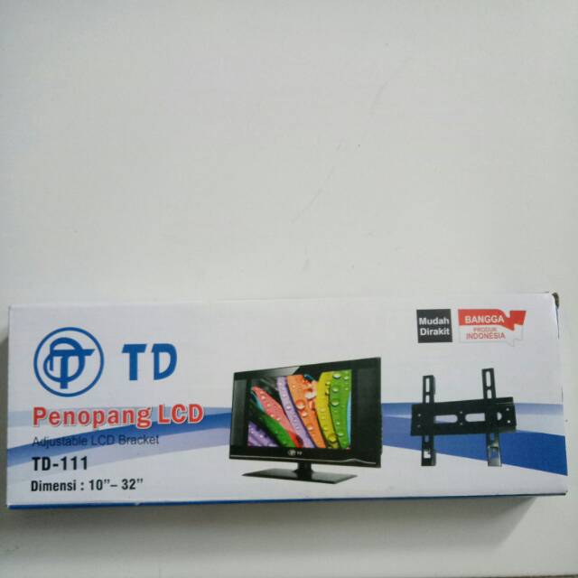 BRACKET TV PENOPANG TV LED LCD10&quot;-32&quot; merk twindog td 111