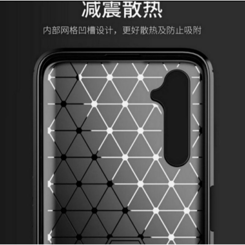 Realme 5 5 Pro soft case silikon carbon