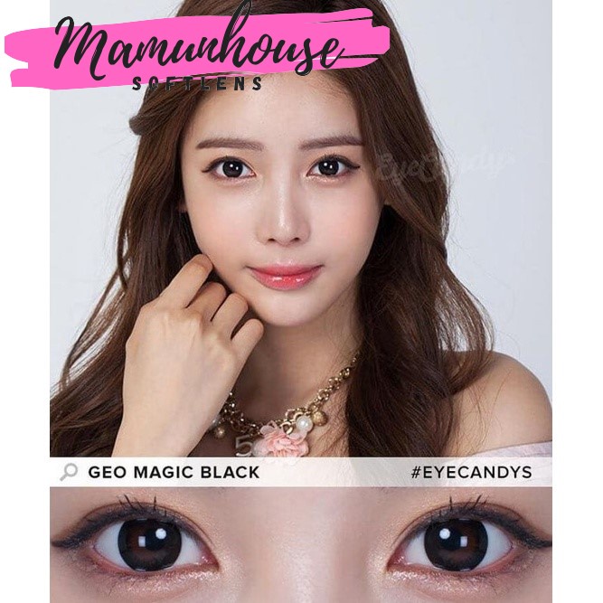 ORIGINAL Softlens Geo Magic Black CK-105 14mm XCK